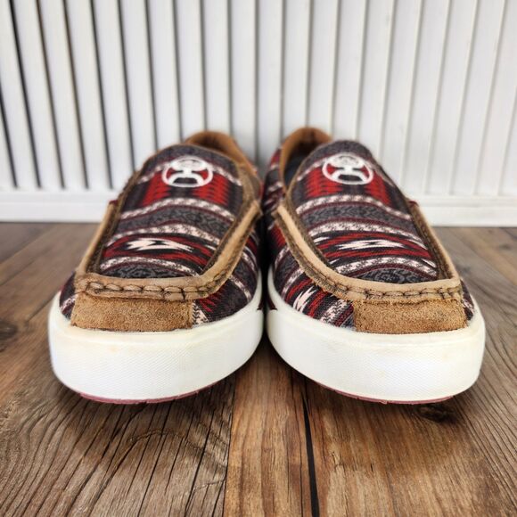 Twisted X Hooey Slip On Loper Nomad Multi Mens Sz 8 M Casual Aztec Shoes MHYC023 main image 7